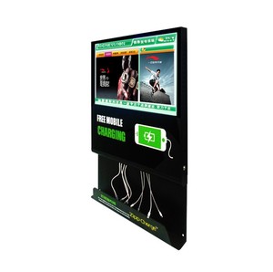 New 21.5 Inch Điện Thoại Trạm Sạc Quảng Cáo Dấu Hiệu Treo Tường HỆ ĐIỀU HÀNH <span class=keywords><strong>Android</strong></span> WIFI <span class=keywords><strong>3G</strong></span>/4G - Product Image 2