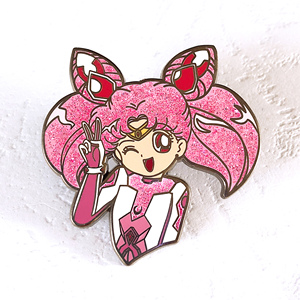 Hohe qualität werbe günstige harte emaille glitter revers pin - Product Image 2