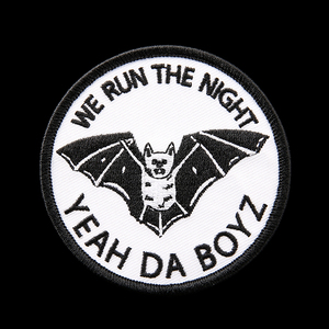 Blanco y Negro frontera Animal bate diseños de bordado para <span class=keywords><strong>hombre</strong></span> parche bordado - Product Image 1
