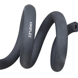 Extérieur toit <span class=keywords><strong>cheminée</strong></span> matériau d'isolation noir doux ronde en aluminium pur feuille en caoutchouc mousse isolation <span class=keywords><strong>tube</strong></span> - Product Image 6