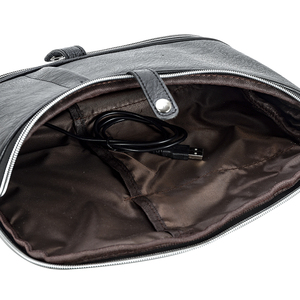 Los hombres de bolsa de pecho bandolera Cruz cuerpo bolsa pequeña de cuero casual de moda bolsa de - Product Image 6