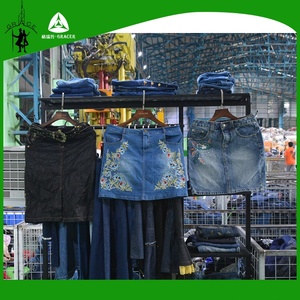 Ropa de <span class=keywords><strong>segunda</strong></span> mano Espana utilizado importado ropa de mujer falda de Jeans - Product Image 3