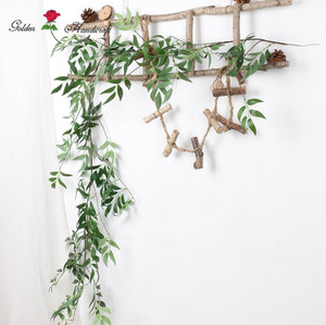 Venta caliente 1,75 m Artificial Willow vid <span class=keywords><strong>dejar</strong></span> guirnalda verde - Product Image 6