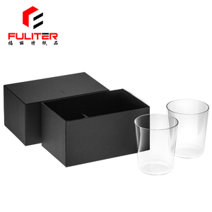 Lujo negro vaso de cerveza <span class=keywords><strong>pinta</strong></span> compartimiento caja de regalo de cartón con tapa - Product Image 1