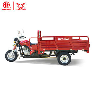 Triciclo de Carga de Tres Ruedas con Motor de Gasolina de la Marca Huaihai en Ghana - Product Image 5