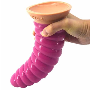 FAAK G111 Stimulative Muschel form Anal Plug Massage Sexspielzeug Erwachsenen Tier Dildo Tier geformt Dildo Butt Plug Anal Spielzeug - Product Image 4