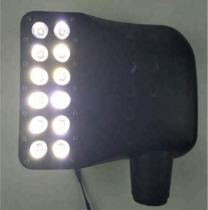 Cubierta negra señal de inundación de la luz del punto de liberación rápida espejo LED JK <span class=keywords><strong>Jeep</strong></span> Wrangler 2007 + - Product Image 2