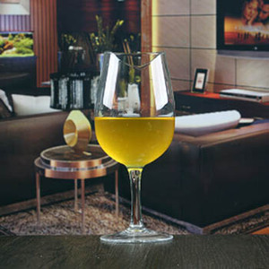 Funny 16 oz handmade wine glass eyeglasses glasses foot Crystal wholesale - Product Image 1
