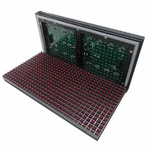 Modulo display led P10 DIP singolo colore rosso