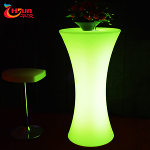 Al por mayor iluminación muebles modernos muebles de plástico de material acrílico led mesa de <span class=keywords><strong>bar</strong></span> - Product Image 4