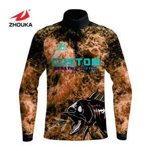 2019 nuevo diseño personalizar rápidamente <span class=keywords><strong>seco</strong></span> Mens Fitness ropa de hombre ropa deportiva ropa de pesca - Product Image 5