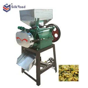 Factory supply corn soybean grain flattening machine