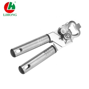 De alta calidad de hierro cocina restaurante artesanal fuerte deber Chrome puede abridor de latas - Product Image 3
