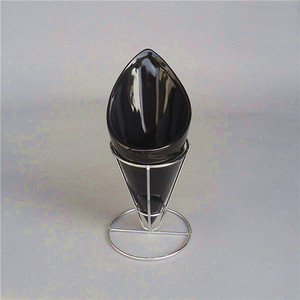 De grado de alimentos de color negro popular francés de papas fritas soporte con soporte para los alimentos de <span class=keywords><strong>dedo</strong></span> - Product Image 2