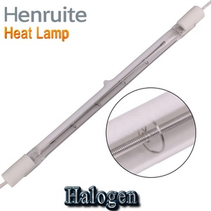 1500W 355mm <span class=keywords><strong>230V</strong></span> phản xạ sóng ngắn hồng ngoại <span class=keywords><strong>Halogen</strong></span> sưởi ấm Ống thạch anh đèn - Product Image 4