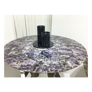 <span class=keywords><strong>Lastra</strong></span> <span class=keywords><strong>di</strong></span> <span class=keywords><strong>Cristallo</strong></span> <span class=keywords><strong>di</strong></span> Quarzo Ametista <span class=keywords><strong>di</strong></span> Lusso per Piani <span class=keywords><strong>di</strong></span> Lavoro e Tavoli da Pranzo Rotondi - Product Image 5