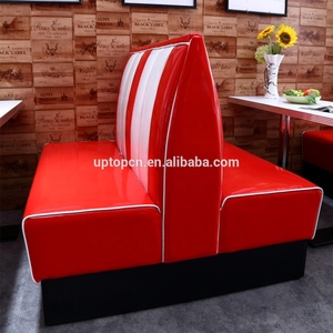 New Diner American Retro 1950s Juego de muebles para restaurante juego de comedor