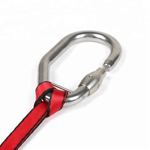 Pesado <span class=keywords><strong>de</strong></span> acero 15kN <span class=keywords><strong>gancho</strong></span> mosquetón para parques <span class=keywords><strong>de</strong></span> aventura senderismo cliff escalada salto - Product Image 4