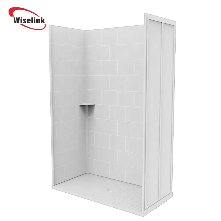 Wiselink SP01 katı yüzey duş paneli duş duvar panelleri duş duvar banyo için