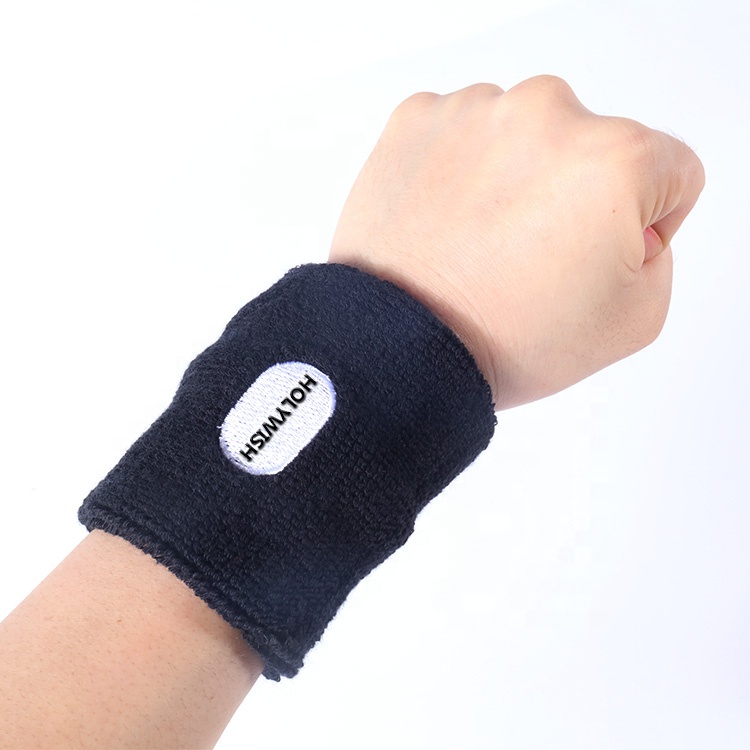 Топ поставщик пользовательские эластичные хлопок Терри sweatbands для спорта