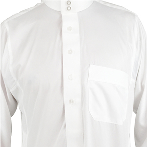 Baju Etnis Tradisional Arab Saudi Polos Pria, Pakaian Etnik Warna Putih Klasik Berkualitas - Product Image 4