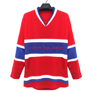 Custom sublimated wholesale blank 5XL hockey jerseys China - Product Image 1