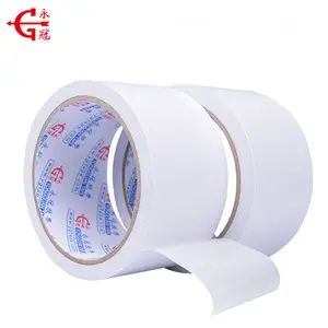 Double sided tape tissue 90mic double side white paper tissue tape