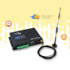 เครื่องบันทึกข้อมูล RFID 4G อุณหภูมิ4G แบบไร้สายสำหรับการตรวจสอบเครื่องกำเนิดไฟฟ้าระยะไกลตัวควบคุมการบันทึกข้อมูล - Product Image 3