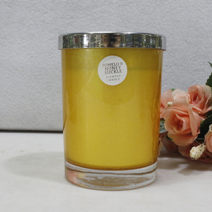 Respetuoso del medio ambiente velas de soja con tarro de cristal - Product Image 4