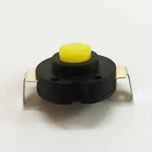 Towei switch supplier 1.5A~250V t125 2 pin mini micro latching push button switch for toy