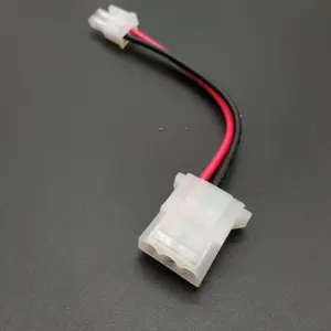 3 pin bilgisayar kasası güç kablosu düzeneği için molex 5.08mm pitch 8981 kablo demeti