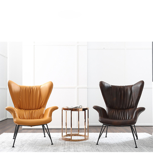 Usine en gros fauteuils uniques en acier inoxydable chaise inclinable chaise à bas prix - Product Image 6