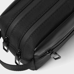 Offre Spéciale noir sac <span class=keywords><strong>de</strong></span> maquillage <span class=keywords><strong>vanity</strong></span> case logo personnalisé sac <span class=keywords><strong>de</strong></span> <span class=keywords><strong>toilette</strong></span> hommes sac cosmétique - Product Image 5