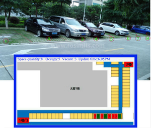 Thông minh xe công viên giám sát không gian Detector/xe truy cập cho bãi đậu xe dự án với giá tốt nhất - Product Image 3