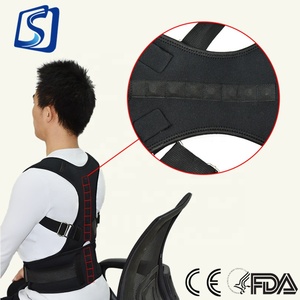 <span class=keywords><strong>Professionnel</strong></span> Néoprène Réglable Retour Brace Retour Respirant Soutien Clavicule <span class=keywords><strong>Correcteur</strong></span> - Product Image 1