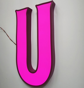 De hecho al aire libre iluminado signos de la letra de canal led - Product Image 5