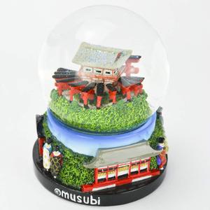 定制批发日本京都神社3D雪球树脂工艺品摆件建筑雕像纪念品家居装饰 - Product Image 2