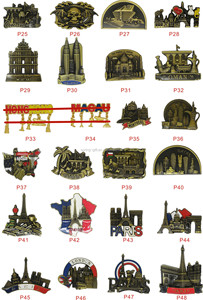 Royaume-Uni Italie <span class=keywords><strong>Rome</strong></span> Notre Dame <span class=keywords><strong>De</strong></span> Paris France États-Unis Qatar Aimant magnétique en métal pour réfrigérateur Pizza <span class=keywords><strong>Tour</strong></span> penchée - Product Image 3