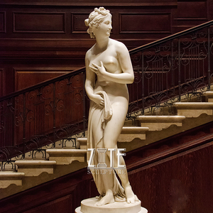 Fait à la main Meilleure Qualité indien femme nue sculpture marmo statue - Product Image 6