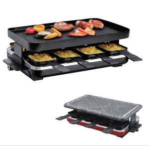 Grill électrique antiadhésif 1500W avec contrôle de température réglable et plaque <span class=keywords><strong>en</strong></span> aluminium moulé sous pression pour usage domestique et hôtelier - Product Image 4