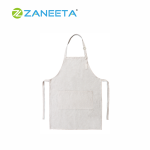 <span class=keywords><strong>Tablier</strong></span> imprimé blanc en <span class=keywords><strong>lin</strong></span> pour adultes, accessoire personnalisé par Sublimation - Product Image 2