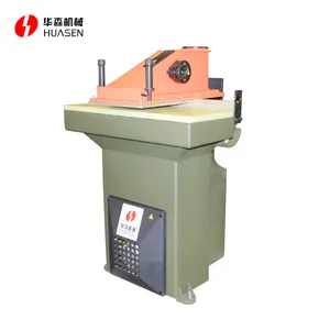 Yancheng City Huasen Machinery Company leather strip cutting  measuring machine also can be used in football making machine