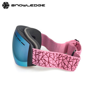Guangzhou Top qualité vente Chaude Femmes Meilleur Nominale Personnalisé Sangle Unique <span class=keywords><strong>Ski</strong></span> Lunettes - Product Image 4