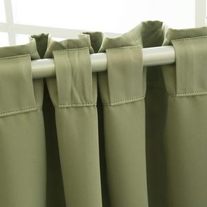 <span class=keywords><strong>Moderno</strong></span> más popular de color sólido de oliva de la habitación de los niños al por mayor cortinas de tela - Product Image 6