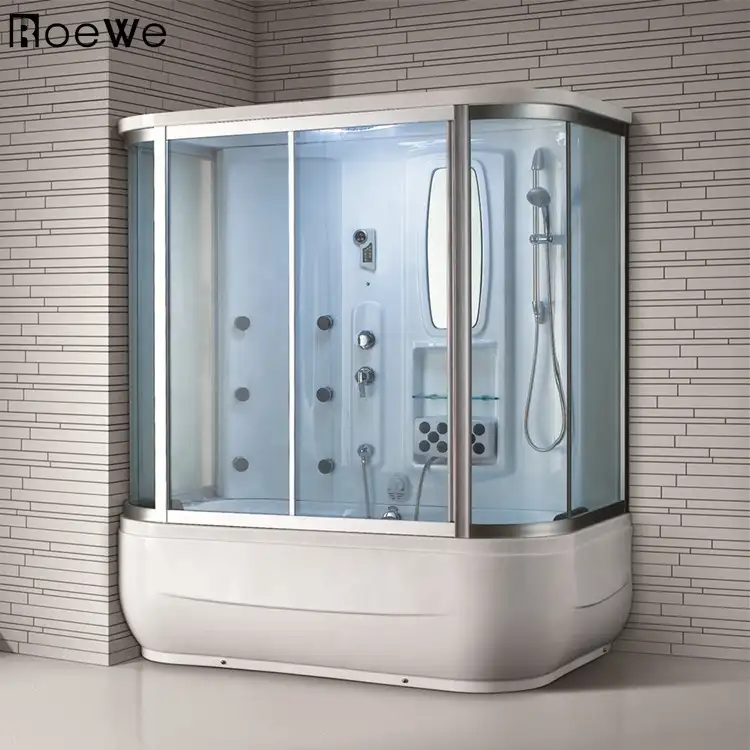 Thiết kế phòng tắm vòi sen hộp trong nhà hơi nước cabin, dubai phong cách sang trọng tắm hơi phòng với massage bồn tắm xoáy nước trong phật sơn