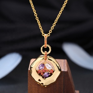 ZHEFAN in ottone/argento dubai monili di costume dubai insieme dei monili in oro regalo di giorno di madri set <span class=keywords><strong>per</strong></span> la <span class=keywords><strong>Festa</strong></span> <span class=keywords><strong>della</strong></span> <span class=keywords><strong>Mamma</strong></span> - Product Image 2