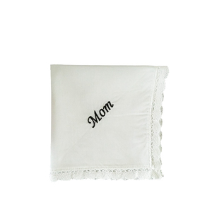 Ceremonia <span class=keywords><strong>de</strong></span> boda recuerdo crochet blanco pañuelo <span class=keywords><strong>de</strong></span> algodón - Product Image 1