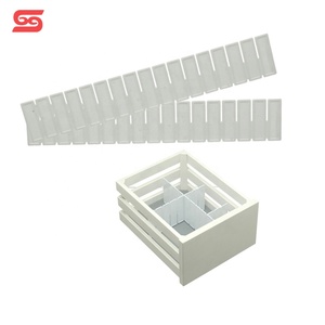 Wholesale <span class=keywords><strong>household</strong></span> items useful adjustable plastic drawer dividers with good price - Product Image 1