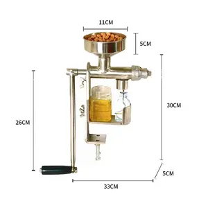 Nhỏ của nhãn hiệu lạnh hướng dương đen thì là máy ép dầu ô liu máy dầu báo chí lạnh