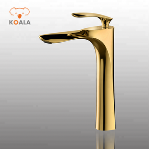 Nizza risparmio idrico Venus Stilografica D'oro Della Novità Caravan Wc Solido Cromato placcato Oro Bagno Rubinetto - Product Image 4